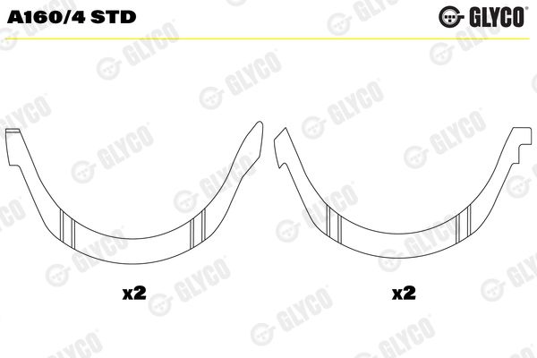 Distanzscheibe, Kurbelwelle