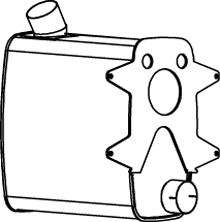 Kühlerlüfter (mit Gehäuse) passt zu: RENAULT 19 I, CLIO I, RAPID/MINIVAN 1.4/1.8 01.88-09.98