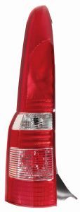 Lampe hinten L (P21/5W/P21W, blinkerfarbe durchsichtig, glasfarbe rot) passt zu: FIAT PANDA 169 Hatchback 09.03-08.13