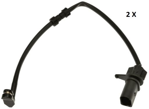 Bremsbelagverschleißsensor vorne (stückzahl in der Verpackung: 2Stück) passt zu: AUDI A6 ALLROAD C7, A6 C7, A7, A8 D4, Q5 1.8-6.3 11.09-09.18