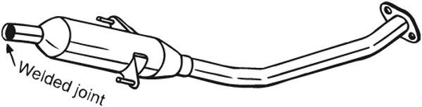 Mittelschalldämpfer