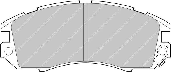 Bremsbelagsatz, Scheibenbremse