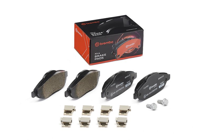 Bremsbelagsatz, Scheibenbremse