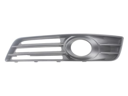 Stoßstangengitter vorne L (offen, mit Löchern für Halogenscheinwerfer) passt zu: AUDI A3 8P 06.08-08.12