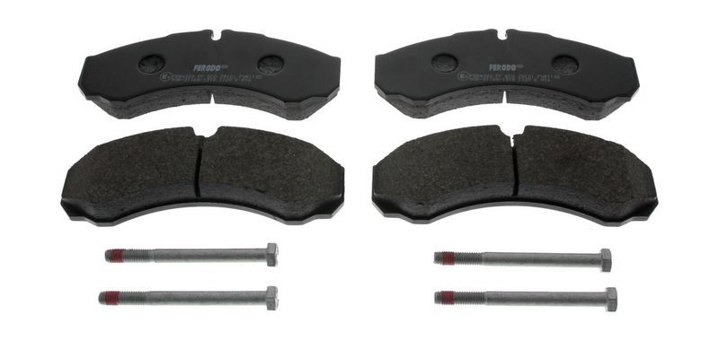 Bremsbelagsatz, Scheibenbremse