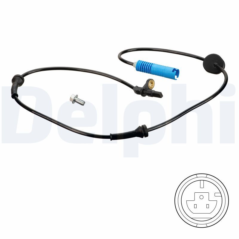 ABS-Sensor vorne L/R passt zu: LAND ROVER FREELANDER I 1.8/2.0D/2.5 02.98-10.06