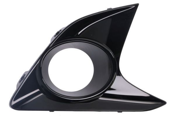 Stoßstangengitter vorne L (mit Löchern für Halogenscheinwerfer, schwarz glänzend) passt zu: TOYOTA AYGO X 03.22-