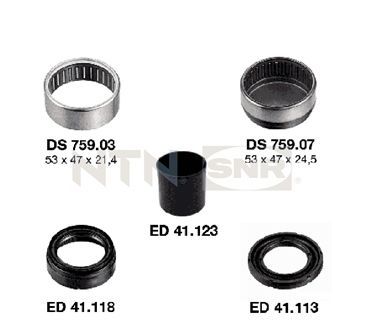 Lagerung, Achskörper