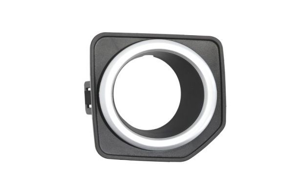 Stoßstangengitter vorne R (mit Rahmen, mit Löchern für Halogenscheinwerfer, schwarz, STANDARD) passt zu: LAND ROVER FREELANDER 2 L359 10.06-10.14