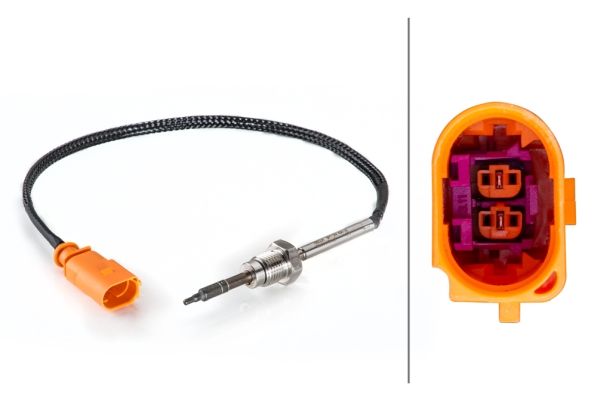 Abgastemperatursensor (abgasrückführung) passt zu: AUDI A4 ALLROAD B8, A4 B8, A5, A6 ALLROAD C7, A6 C7, A7, A8 D4, Q5, Q7, VW TOUAREG 3.0/3.0D 11.07-09.18