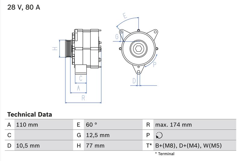 Drehstromgenerator
