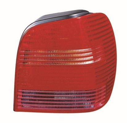 Lampe hinten R (P21W/R5W, blinkerfarbe rot, glasfarbe rot) passt zu: VW POLO III 6N2 Hatchback 10.99-09.01
