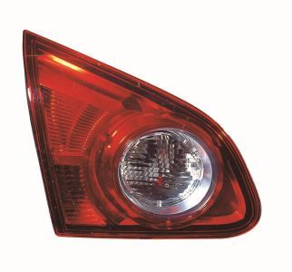Lampe hinten L (Innenteil, P21W, glasfarbe rot) passt zu: NISSAN QASHQAI I J10 11.06-04.10