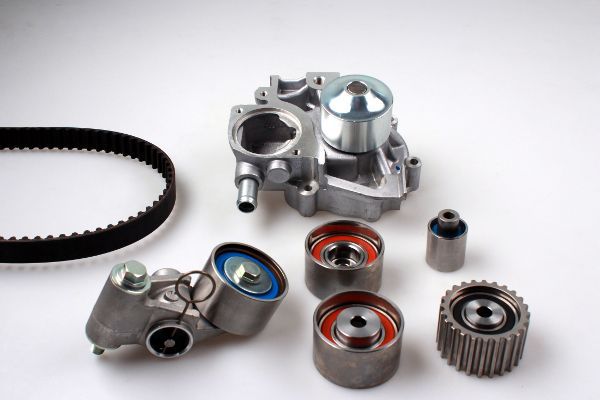 Ventilsteuerung Satz (Riemen + Rolle + Flüssigkeitspumpe) passt zu: SUBARU FORESTER, IMPREZA, LEGACY IV 1.5-2.0LPG 09.07-