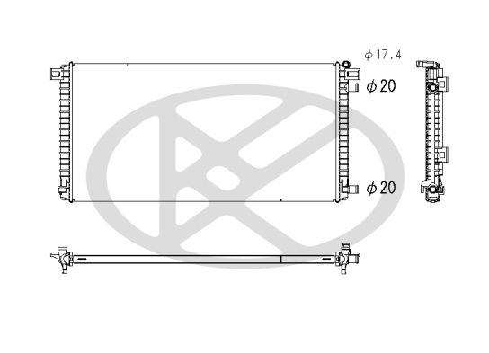 Kühler, Motorkühlung