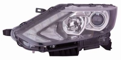 Scheinwerfer L (H11/H7/LED/WY21W, elektrisch, ohne motor) passt zu: NISSAN QASHQAI II J11 11.13-03.17