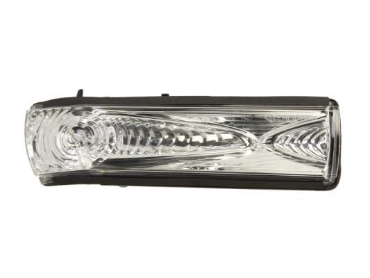 Die Lampen-Anzeige im Spiegel R (durchsichtig) passt zu: FIAT DOBLO II, OPEL COMBO D 02.10-06.18