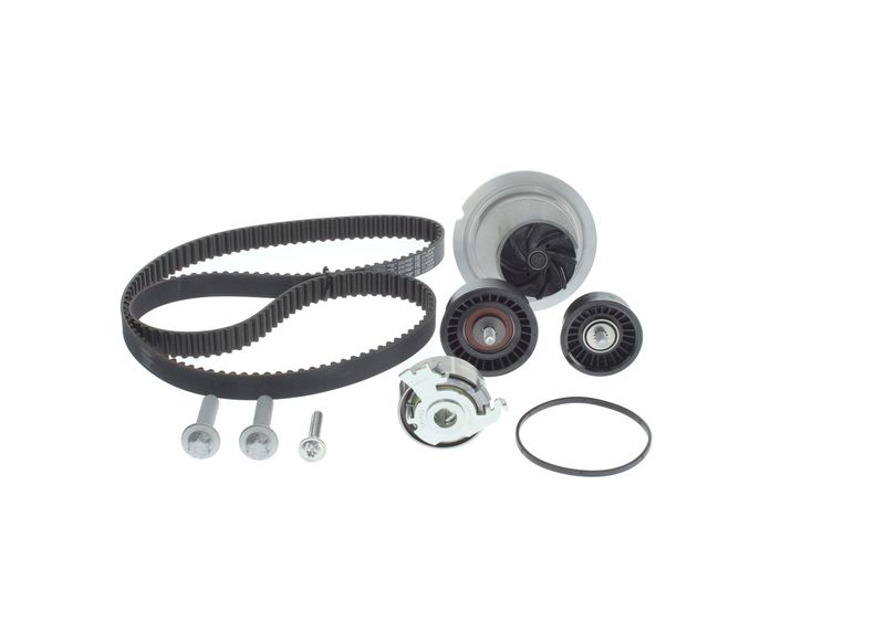 Ventilsteuerung Satz (Riemen + Rolle + Flüssigkeitspumpe) passt zu: OPEL ASTRA G, ASTRA G CLASSIC, ASTRA G/KOMBI, COMBO TOUR, COMBO/MINIVAN, CORSA B, CORSA C, MERIVA A, TIGRA 1.4-1.6CNG 07.94-