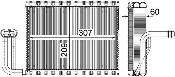 Verdampfer, Klimaanlage