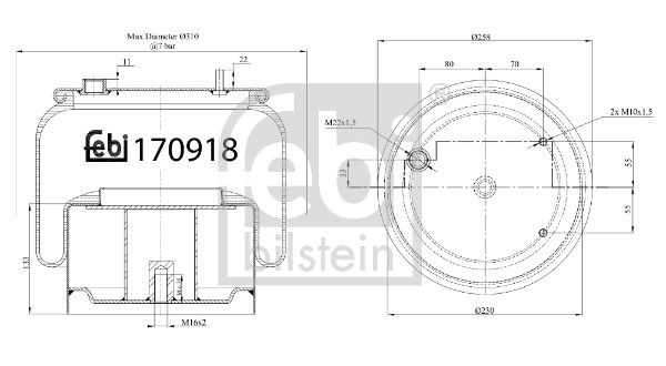 Federbalg, Luftfederung