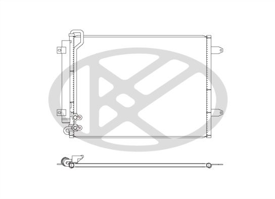 Kondensator, Klimaanlage