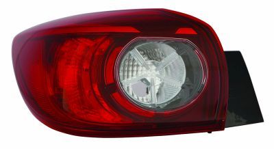 Lampe hinten R (äußerer Teil, W21/5W/WY21W) passt zu: MAZDA 3 Hatchback 5D 09.13-12.16