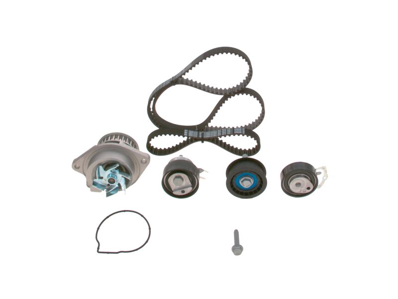 Ventilsteuerung Satz (Riemen + Rolle + Flüssigkeitspumpe) passt zu: SEAT ALTEA XL, AROSA, IBIZA IV, IBIZA IV SC, IBIZA IV ST, LEON, TOLEDO II, SKODA FABIA I 1.4/1.4LPG/1.6 10.97-05.15