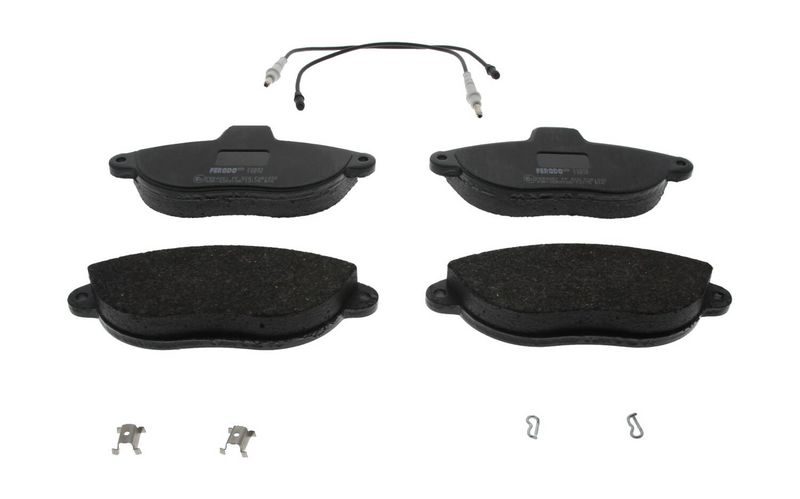 Bremsbelagsatz, Scheibenbremse