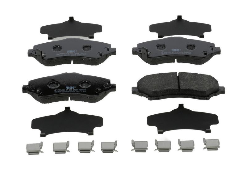 Bremsbelagsatz, Scheibenbremse