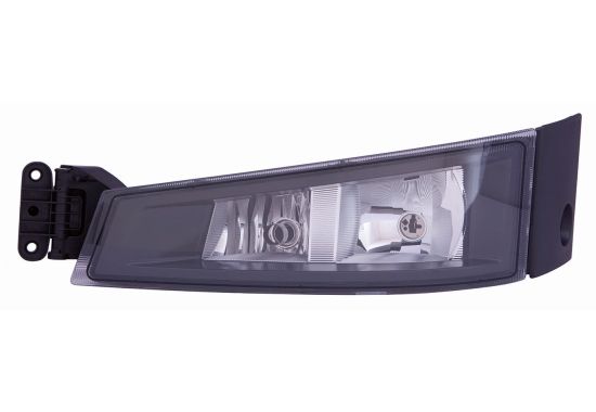 Nebelleuchte R (H1/H7, mit einem Fernhalogen, schwarzer Rahmen) 24V passt zu: VOLVO FH II, FH16 II 01.12-