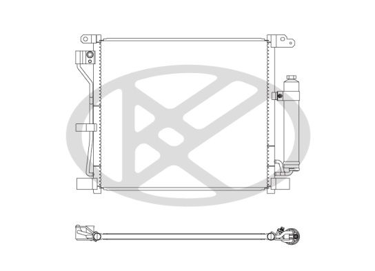 Kondensator, Klimaanlage