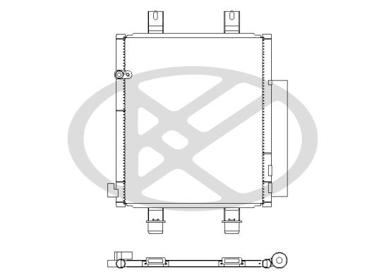 Kondensator, Klimaanlage