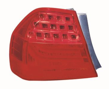 Lampe hinten L (äußerer Teil, LED/P21W, blinkerfarbe rot, glasfarbe rot) passt zu: BMW 3 E90, E91 Sedan 4D 08.08-12.12