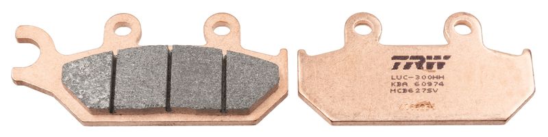 Bremsbelagsatz, Scheibenbremse