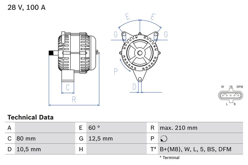 Drehstromgenerator