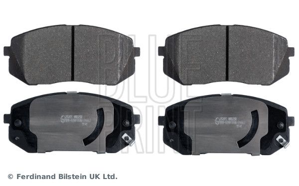 Bremsbelagsatz, Scheibenbremse