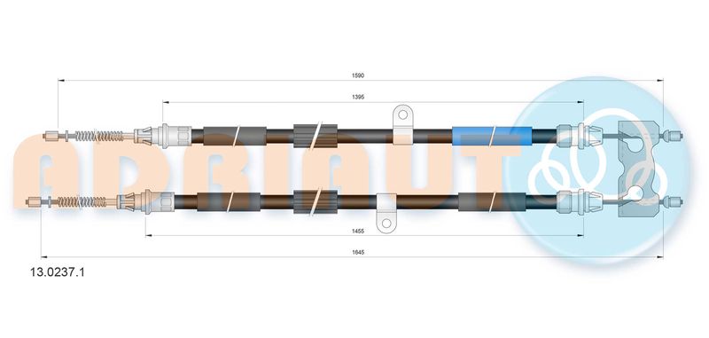 Seilzug, Feststellbremse