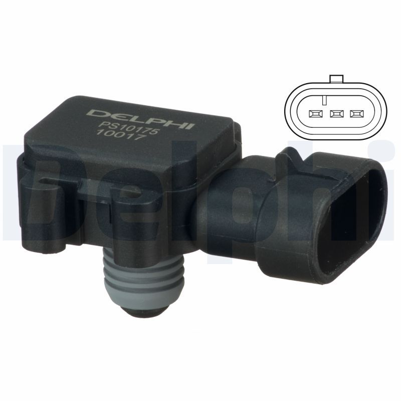 Drucksensor im Ansaugkrümmer (3 pin) passt zu: NISSAN INTERSTAR, PRIMASTAR, OPEL MOVANO A, VIVARO A, RENAULT CLIO II, CLIO II/HATCHBACK, ESPACE IV, KANGOO, KANGOO EXPRESS, LAGUNA I 1.5D-2.5D 03.99-