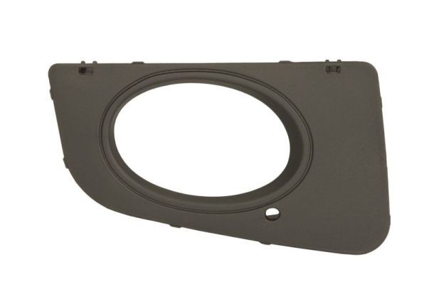 Stoßstangengitter vorne R (mit Löchern für Halogenscheinwerfer, kunststoff, dunkelgrau) passt zu: VW CRAFTER 2E 07.11-12.16