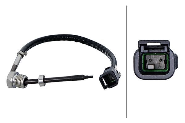 Abgastemperatursensor (2PIN) passt zu: VOLVO 7900, 8900, 9500, FE, FE II, FH, FH II, FH16, FH16 II, FL III, FM, FM II, FMX, FMX II 01.03-