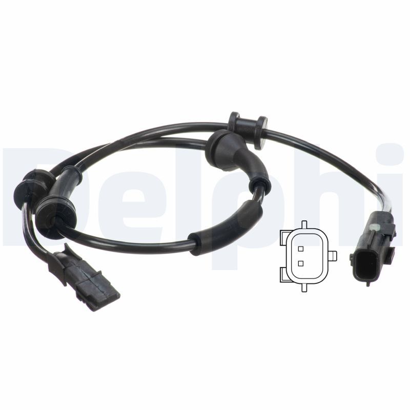 ABS-Sensor hinten L/R passt zu: RENAULT LAGUNA, LAGUNA III 1.5D-3.5 10.07-12.15