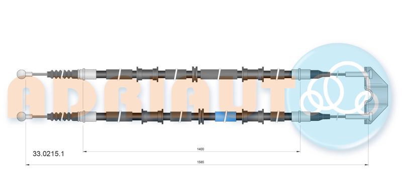 Seilzug, Feststellbremse