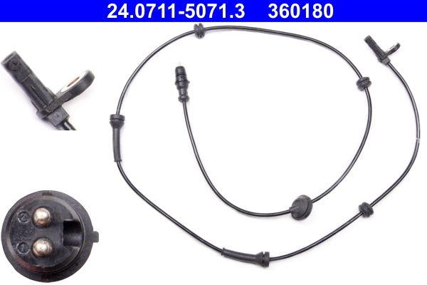 ABS-Sensor vorne L passt zu: FIAT DOBLO, DOBLO/MINIVAN 1.2-1.9D 03.01-