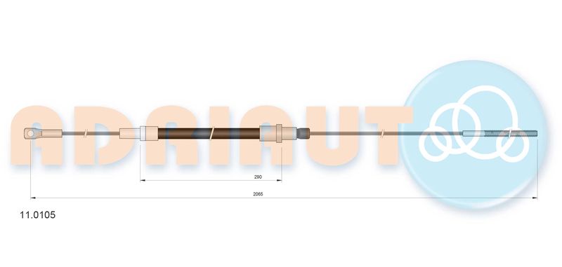Seilzug, Betriebsbremse