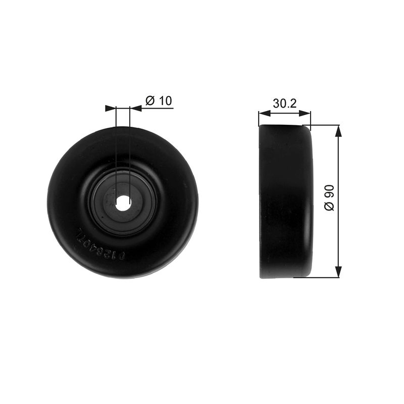 Umlenk-/Führungsrolle, Keilrippenriemen