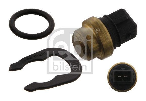 Kühlmitteltemperatur -Sensor (anzahl der Pins: 2, schwarz) passt zu: VW LT 28-35 I, LT 40-55 I, PASSAT B5, TRANSPORTER T3 1.6D-2.4D 08.84-11.00
