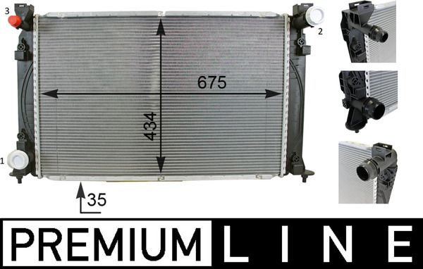 Kühler, Motorkühlung