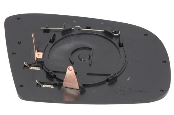 Außenspiegelglas L (asphärisch, beheizt, chrom) passt zu: MERCEDES KLASA R W251, V251, M/ML-KLASA W164 07.05-08.10