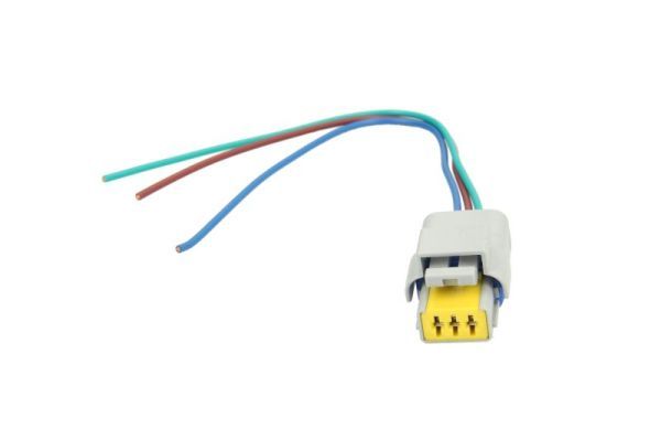 Elektrischer Anschluss des CR-Injektors (3-polig, Sensor auf Schiene, DELPHI, DENSO)