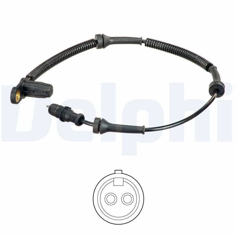 ABS-Sensor vorne L/R passt zu: OPEL MOVANO A, RENAULT MASTER II 1.9D-3.0D 12.97-